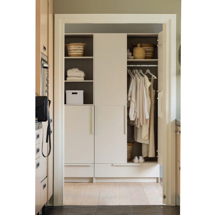 Kledingkast Pure 2-deurs Grenen Dust 215x95cm