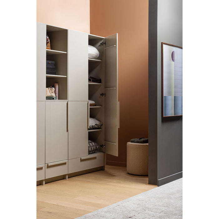 Kledingkast Pure 2-deurs Grenen Dust 215x95cm