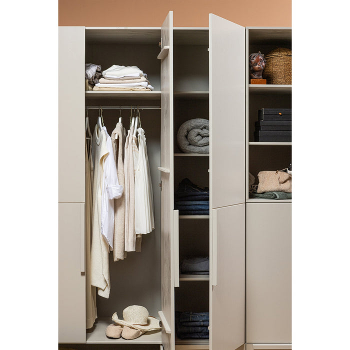 Kledingkast Pure 3-deurs Grenen Dust 215x142cm