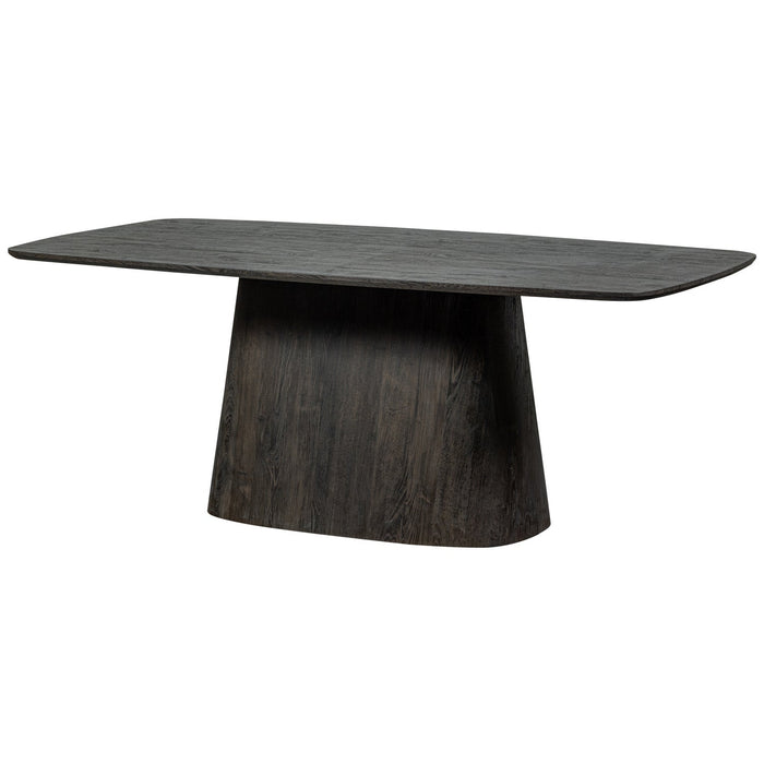 Eettafel Leah MDF Donker Bruin 200cm