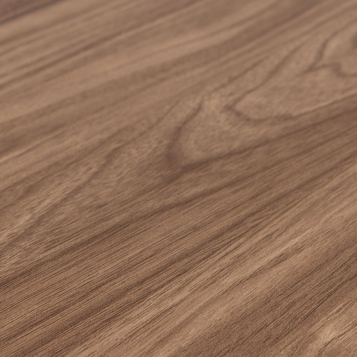 Eettafel Maan Rond MDF Walnoot Kleur 120cm