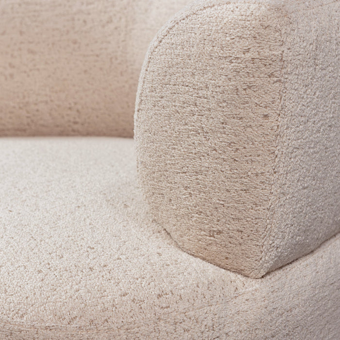 Fauteuil Boris Bouclé Naturel