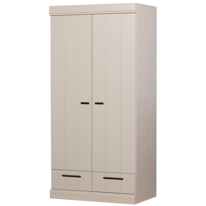 Kledingkast Connect 2 deurs incl lades Dust