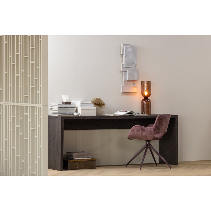 Stoel Eliva Fluweel Paars set van 2