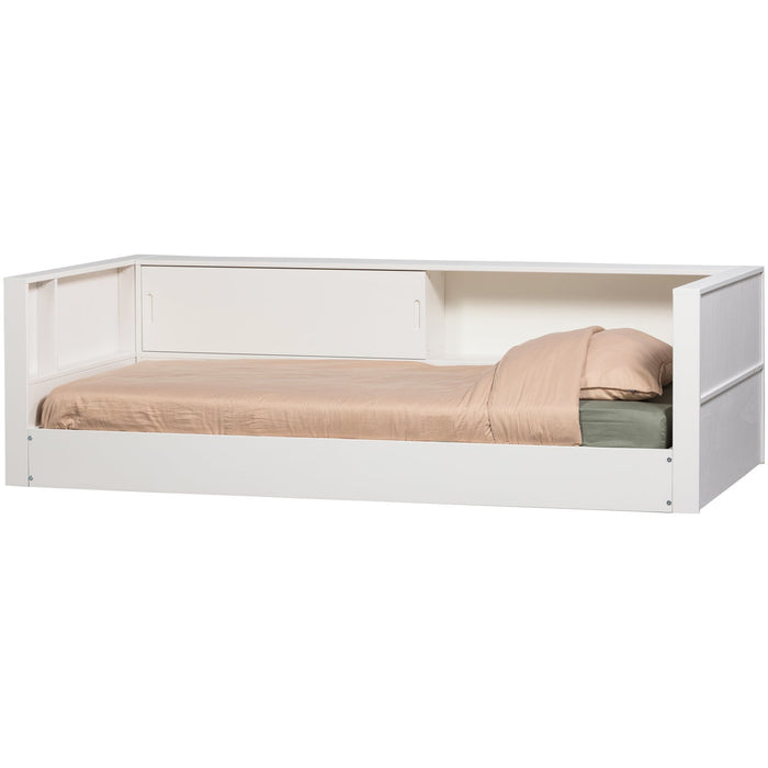 Bed Carter Grenen Wit