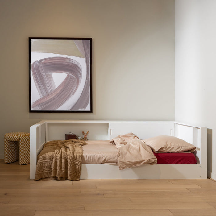 Bed Carter Grenen Wit