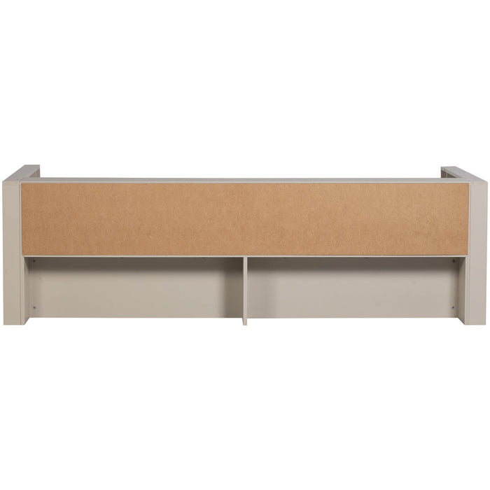Bed Carter Grenen Wit