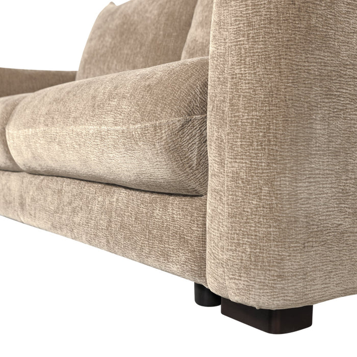 3 Zits Slaapbank Jonne Naturel: Op voorraad