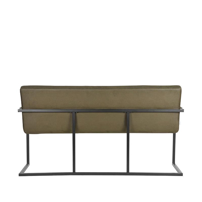 Eetkamerbank Denmark Army Green Microfiber 155cm