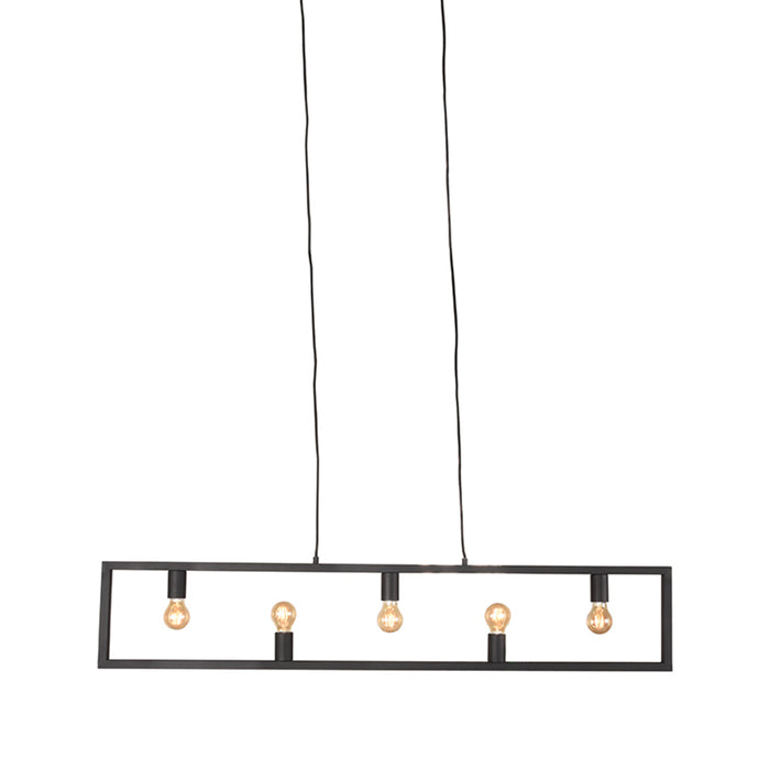 Hanglamp Quadrato Zwart Metaal