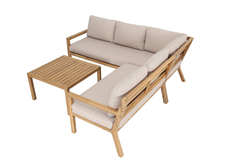 Loungeset Vlaming Acacia Hardhout