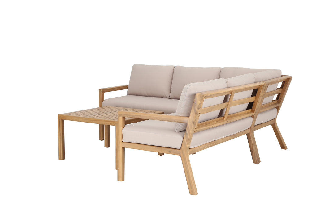 Loungeset Vlaming Acacia Hardhout