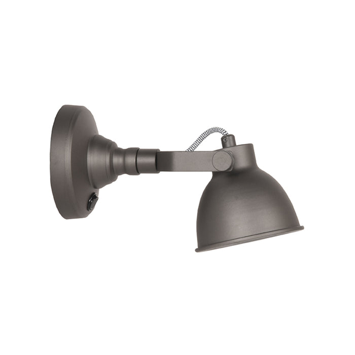 Wandlamp Bow Grijs Metaal M
