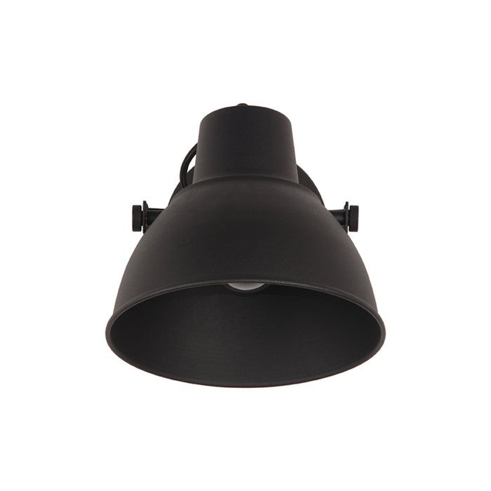 Wandlamp Raw Zwart Metaal XL