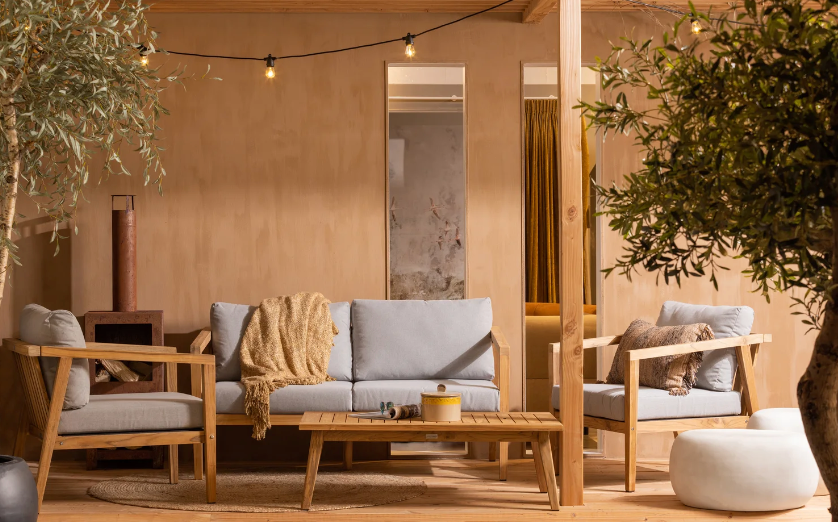 Tuinset Lucca Teak Hout