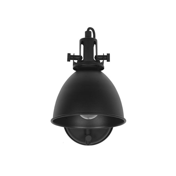 Wandlamp Spot Zwart Metaal