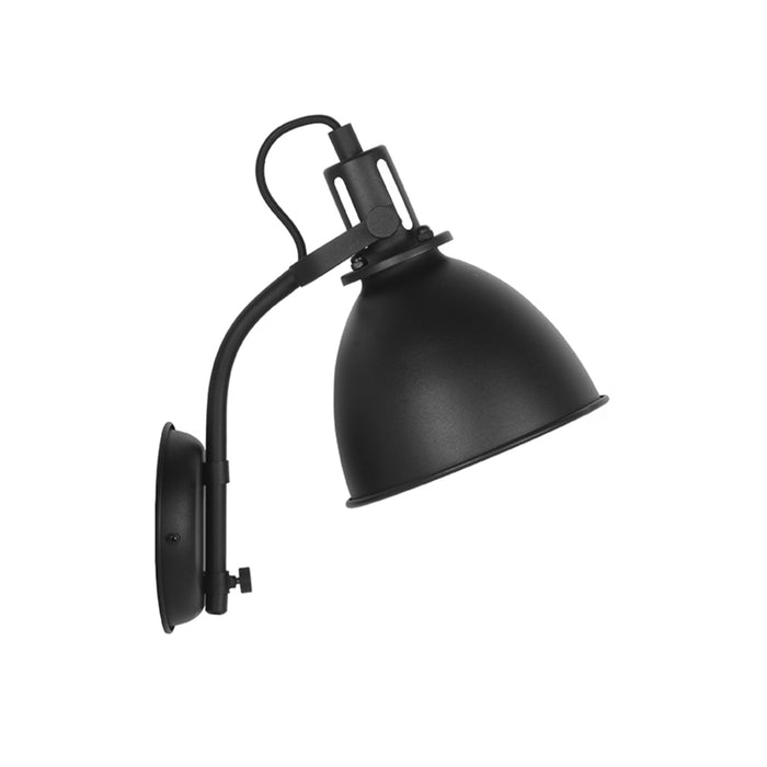 Wandlamp Spot Zwart Metaal