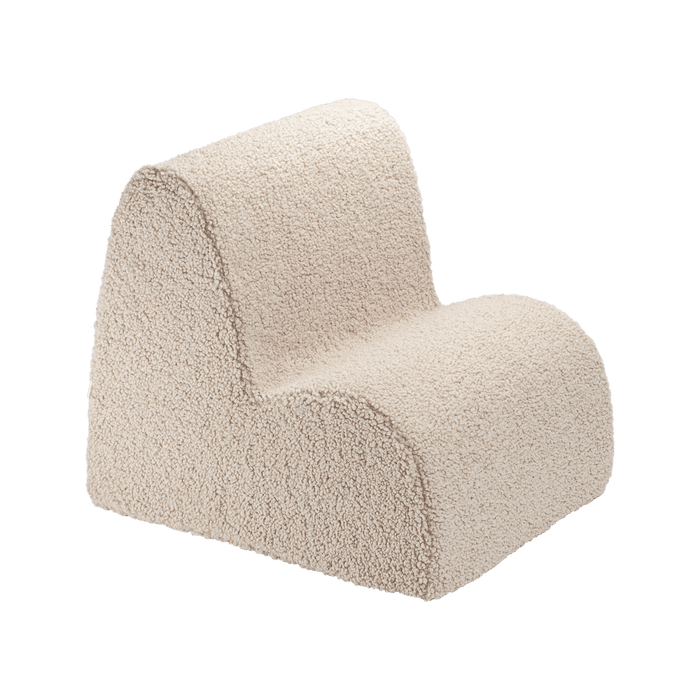 Fauteuil voor kinderen Naturel Boucle / Teddy Stof