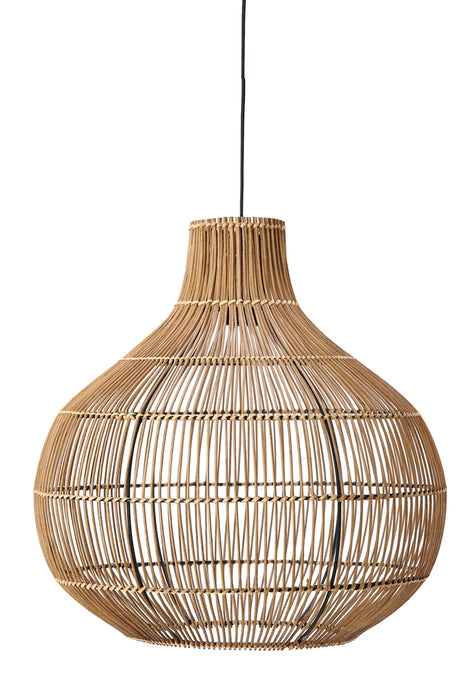 Hanglamp Pacino Ø50x51,5 cm Rotan Donker Bruin