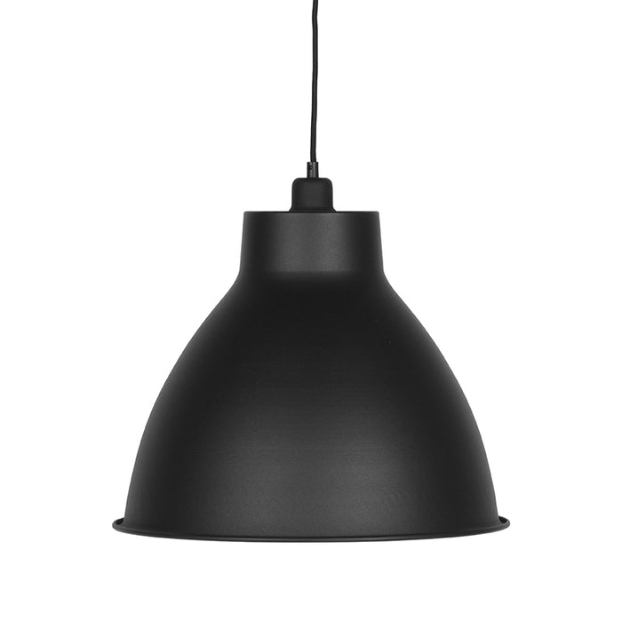 Hanglamp Dome Zwart Metaal