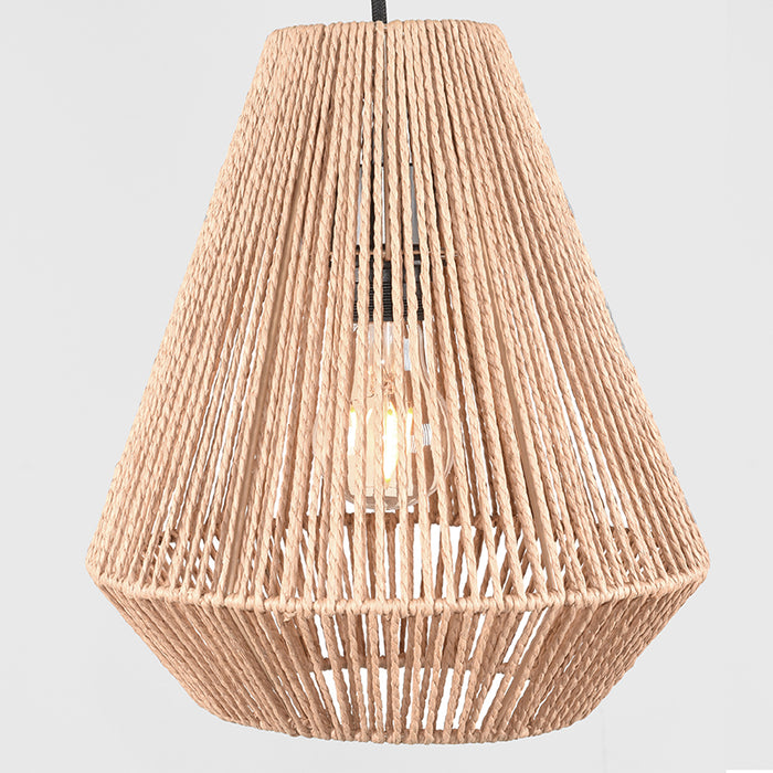 Hanglamp Ibiza Naturel Jute 2 Lichts