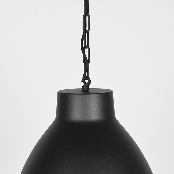 Hanglamp Industry Zwart Metaal