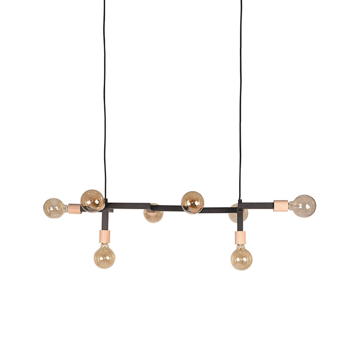 Hanglamp Loco Zwart Metaal