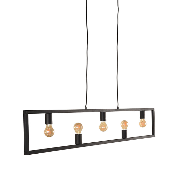 Hanglamp Quadrato Zwart Metaal