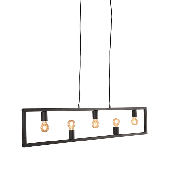 Hanglamp Quadrato Zwart Metaal