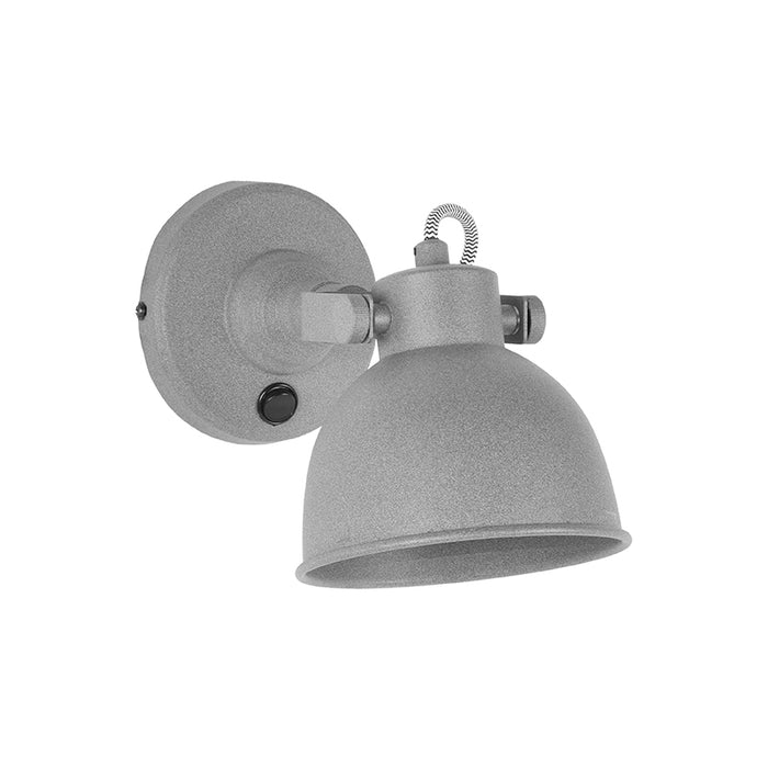 Wandlamp Bremen Concrete Metaal L