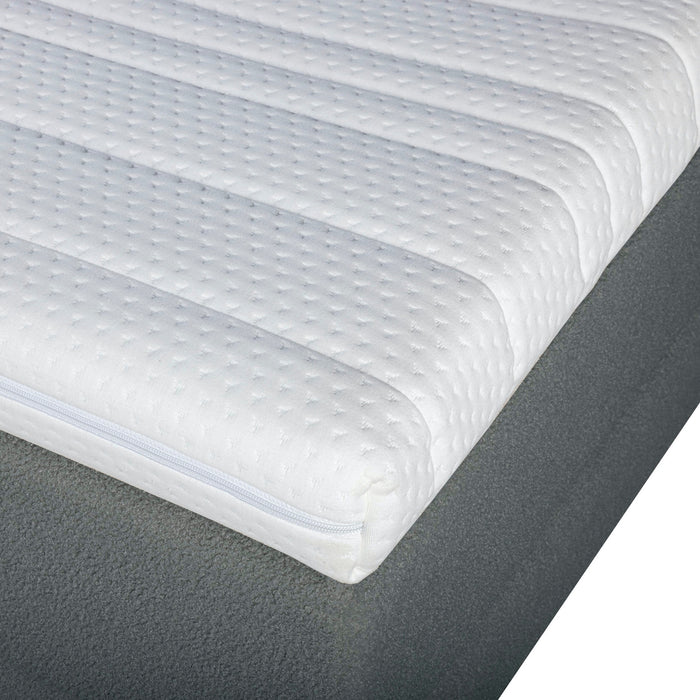 Boxspring Boucle / Teddy Stof Antraciet 160x200