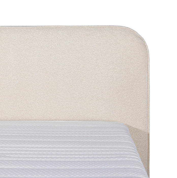 Boxspring Boucle / Teddy Stof Beige 140x200cm