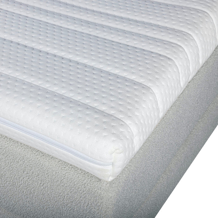 Boxspring Boucle / Teddy Stof Grijs 160x210cm