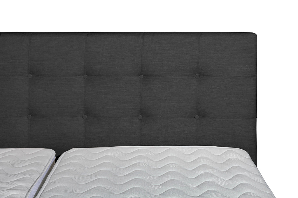 Elektrische Boxspring Nauplion Complete set 180x200cm Antraciet