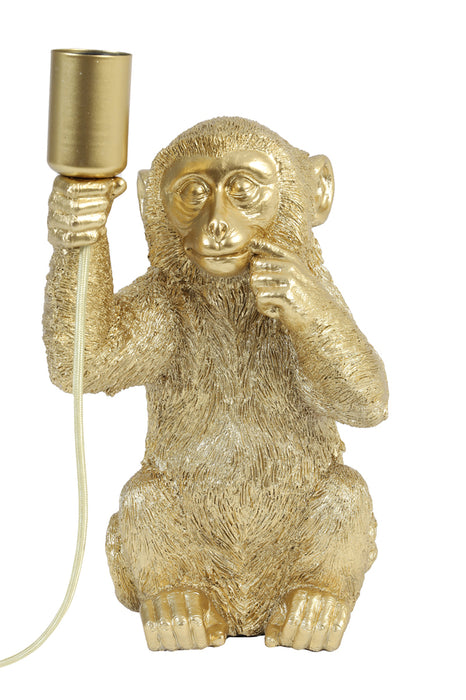 Tafellamp Monkey 20x19,5x34 cm Goud