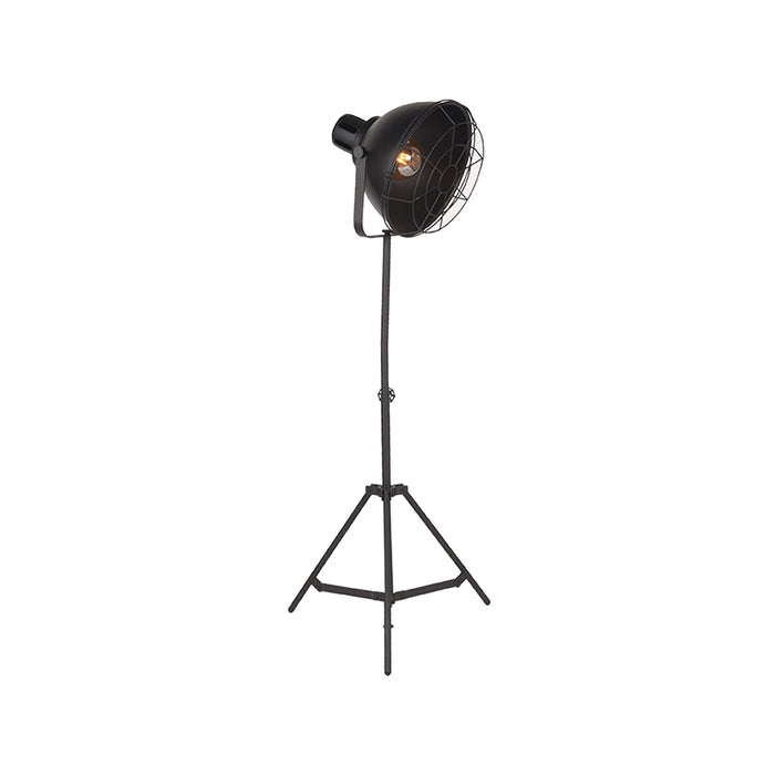 Vloerlamp Max Zwart Metaal